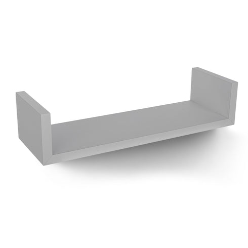 U-shaped Floating Shelves - Grey